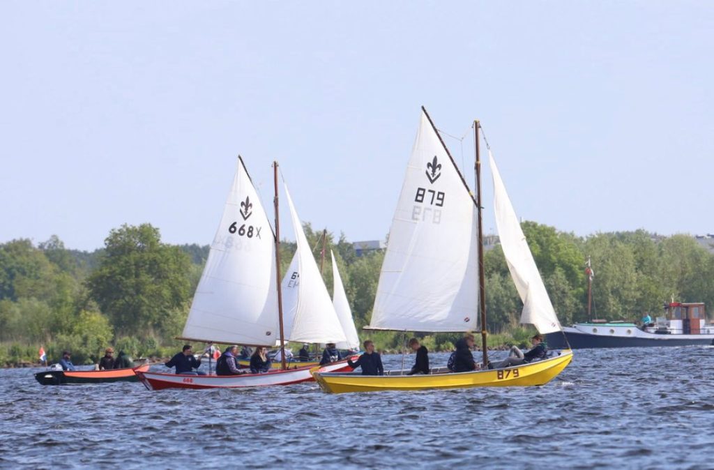 De 668x aan de start van de Kaagcup.